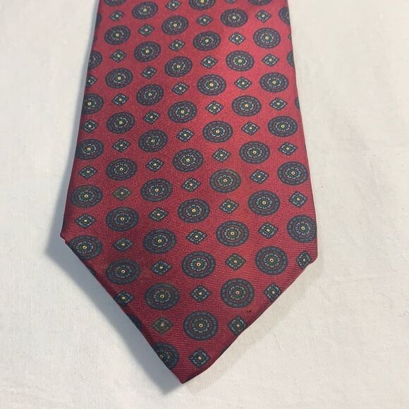 3for$20 executive collection red tie circle green - Picture 1 of 5